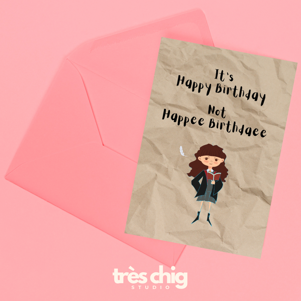 Happy Birthday Hermine | Postkarte
