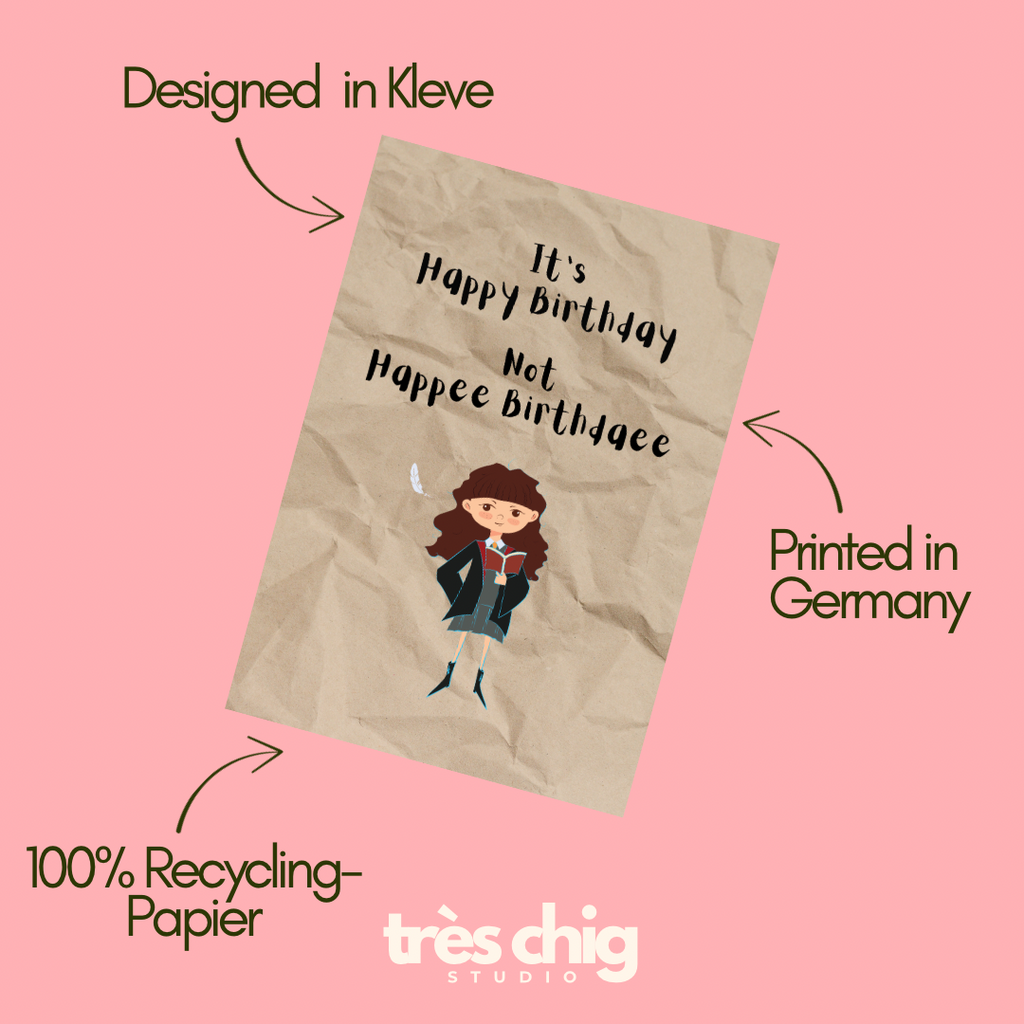 Happy Birthday Hermine | Postkarte