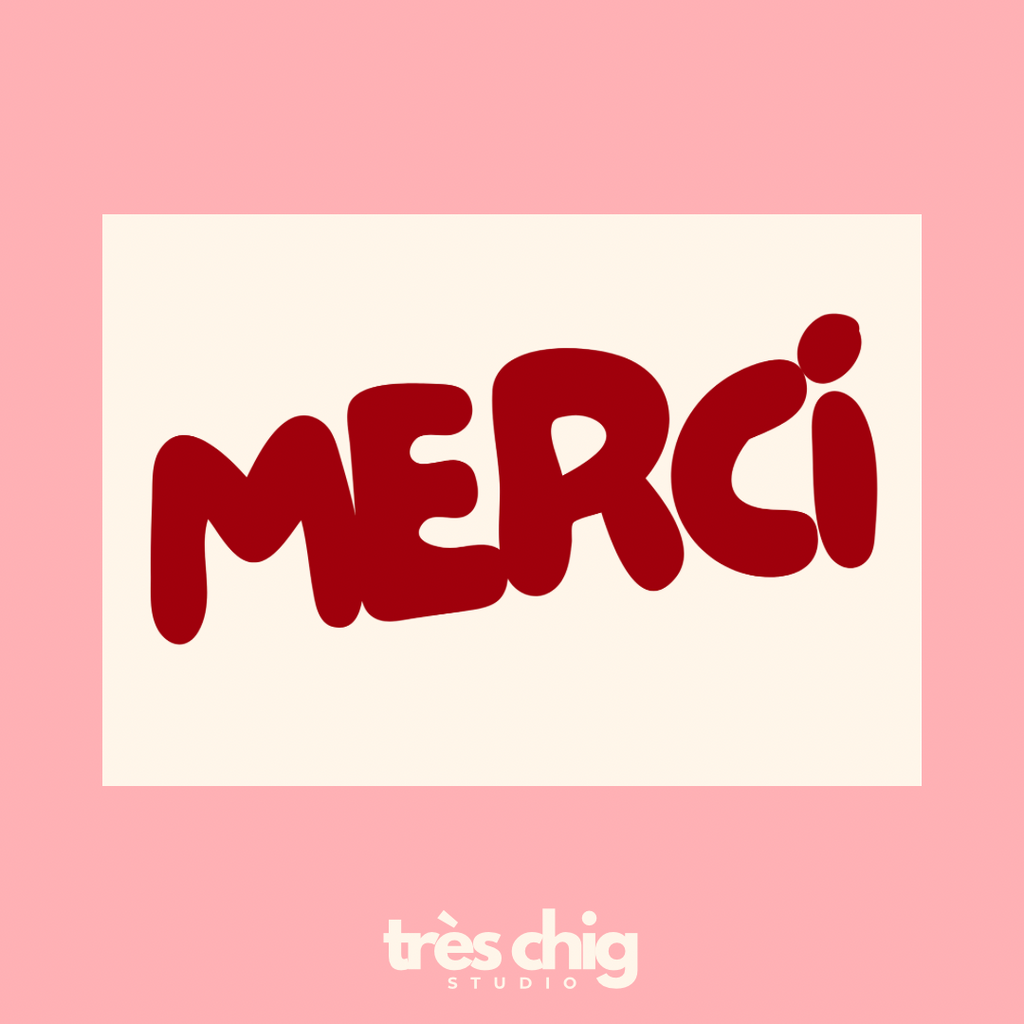 merci | Postkarte