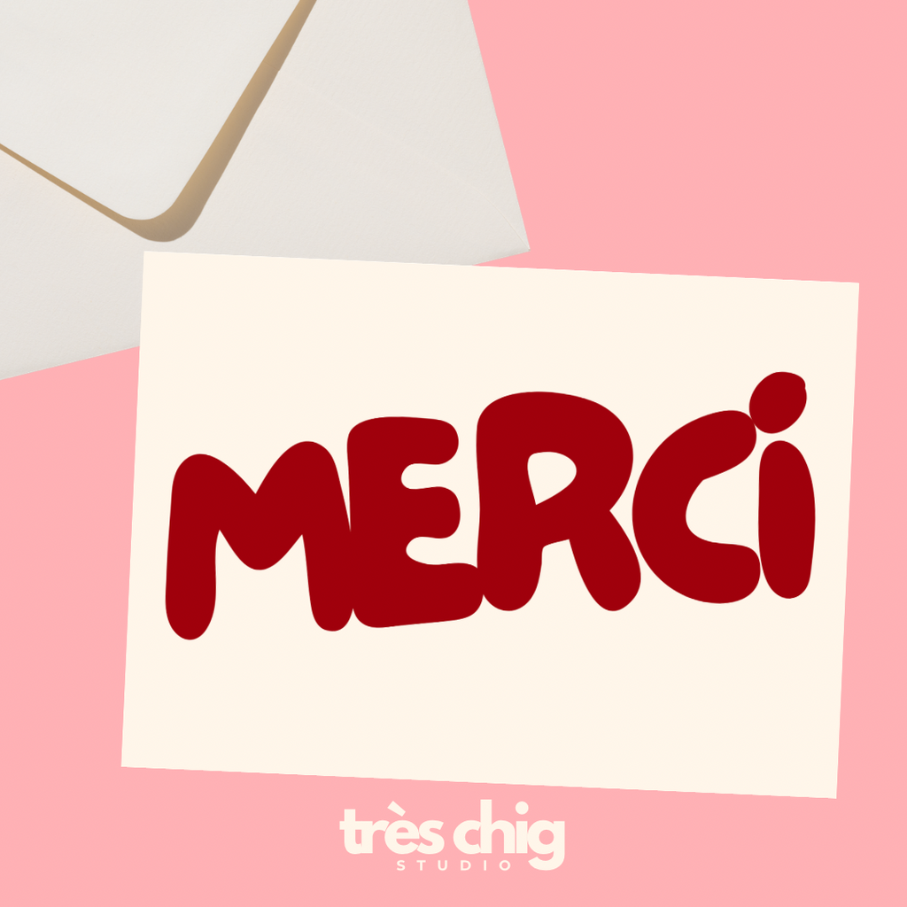 merci | Postkarte