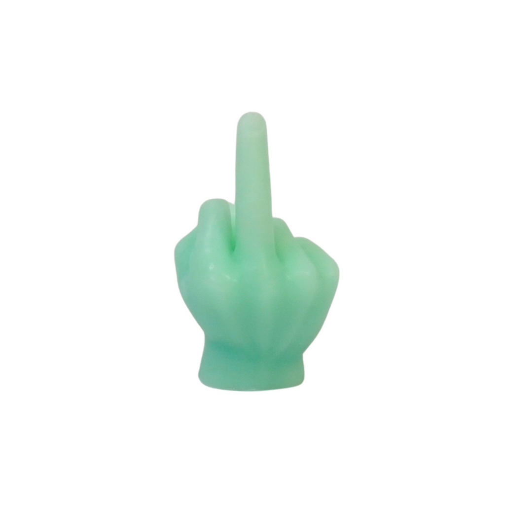 Black Middle Finger Candle - It's just a finger