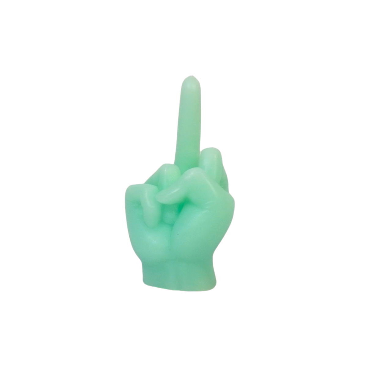 Black Middle Finger Candle - It's just a finger