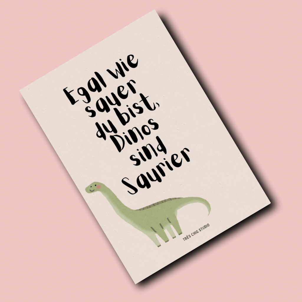 Poster - Dinosaurs are Saurians