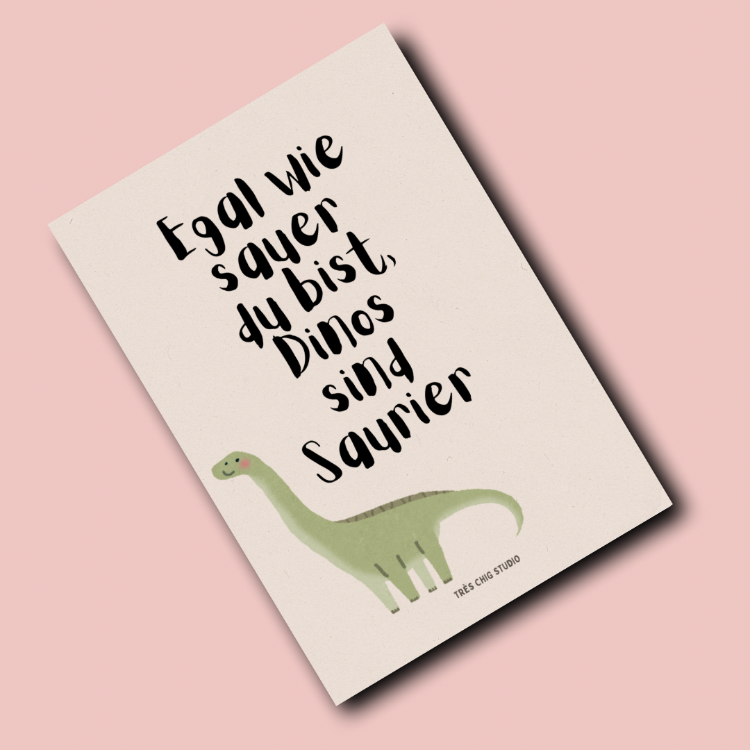Poster - Dinosaurs are Saurians