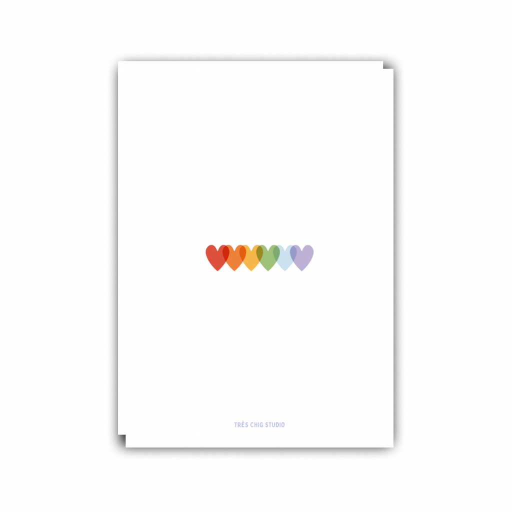 Poster - Pride Hearts