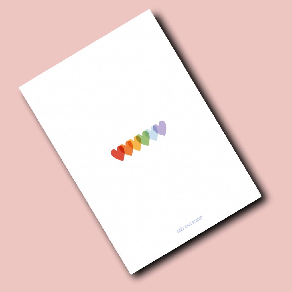 Poster - Pride Hearts