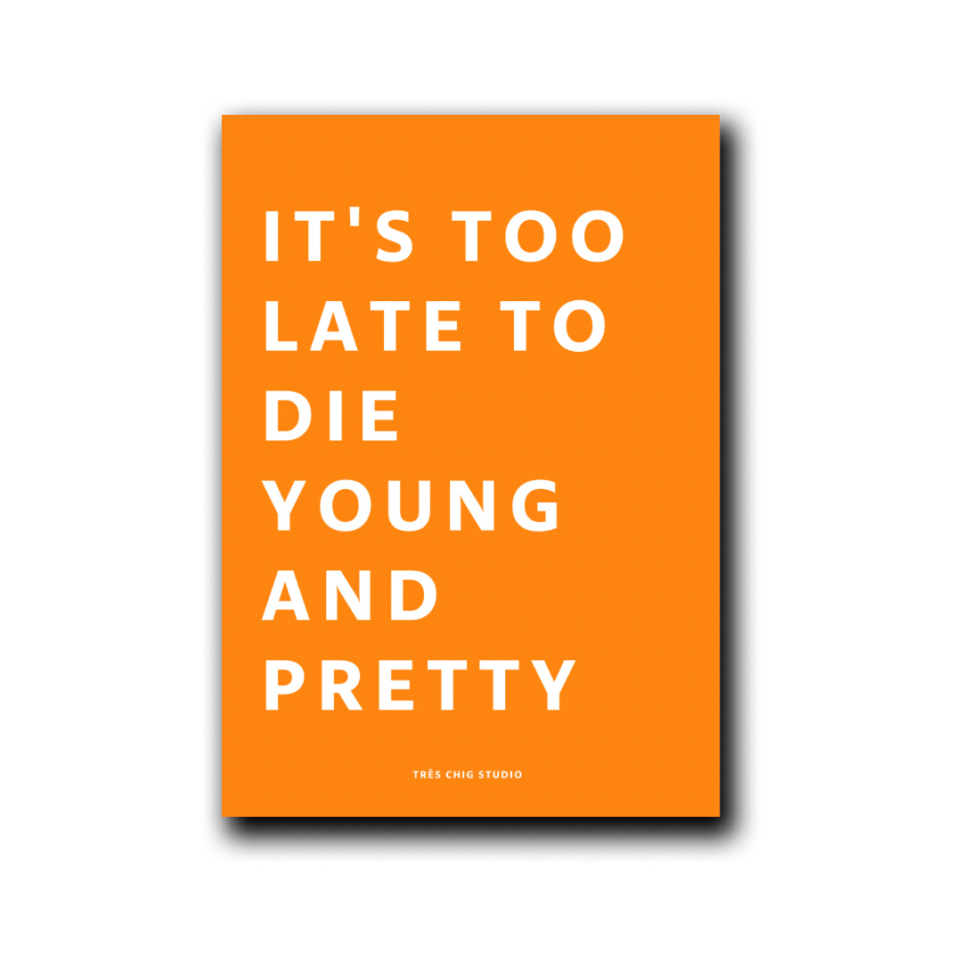 Poster - young and beautiful