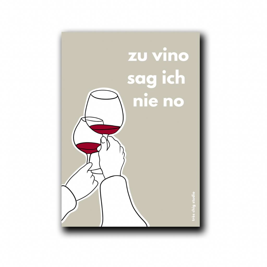 Poster - wine
