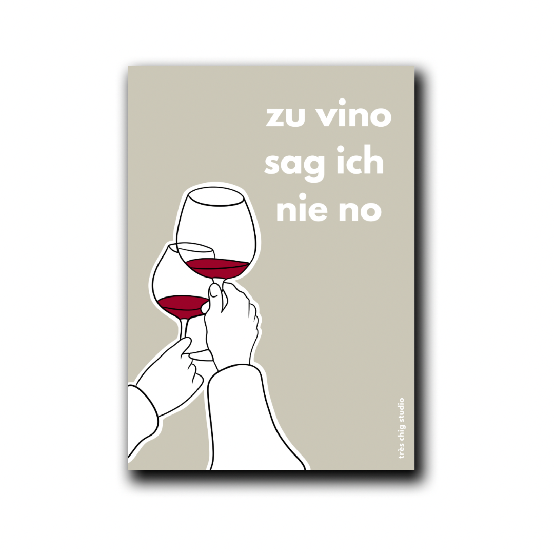 Poster - wine