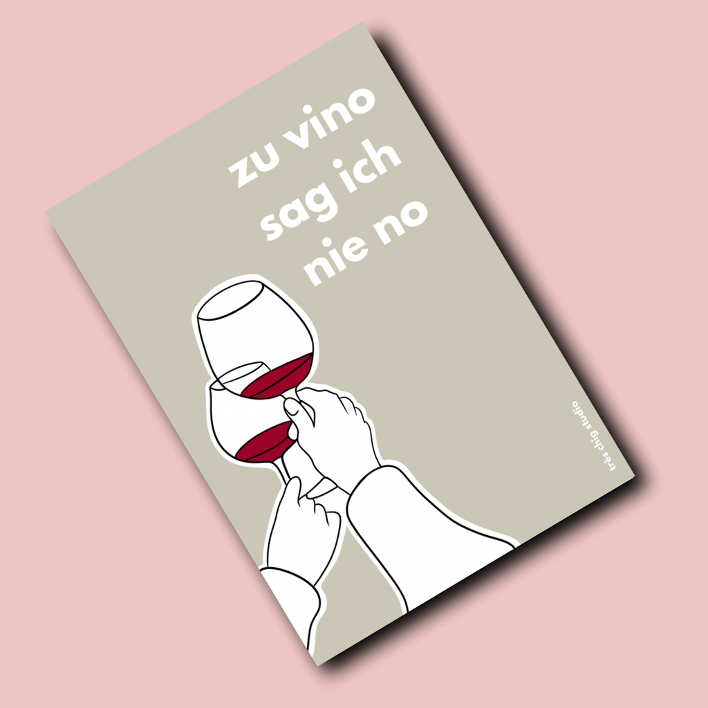 Poster - wine