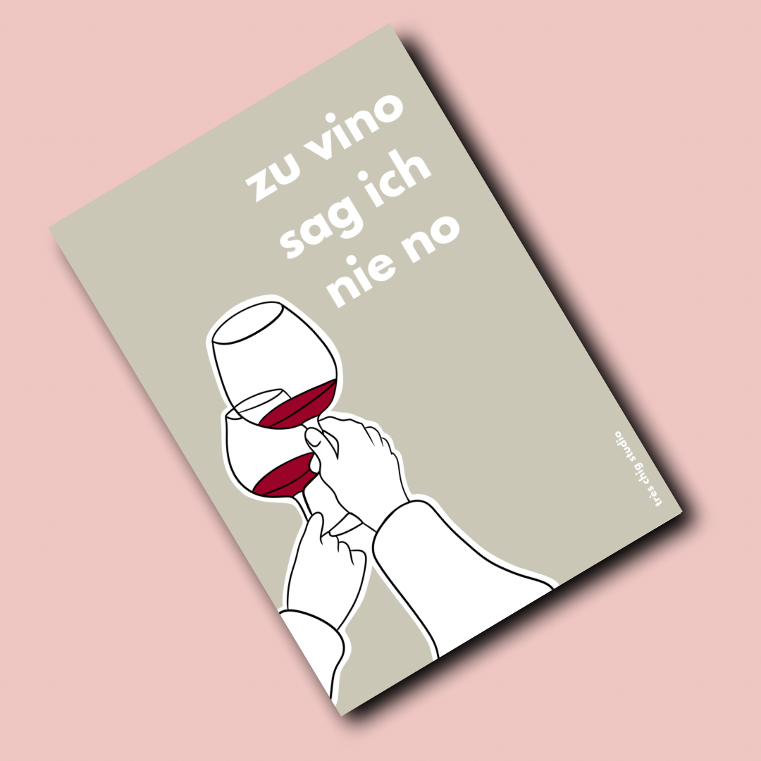 Poster - wine