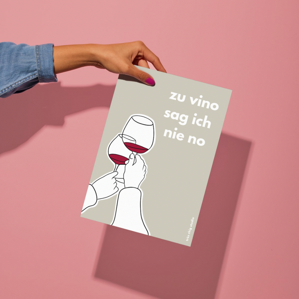 Poster - wine