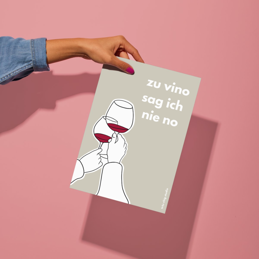 Poster - wine