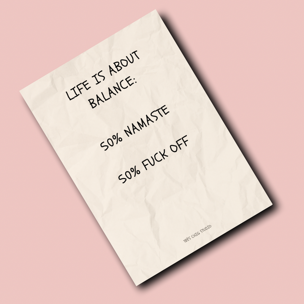 Poster - Balance