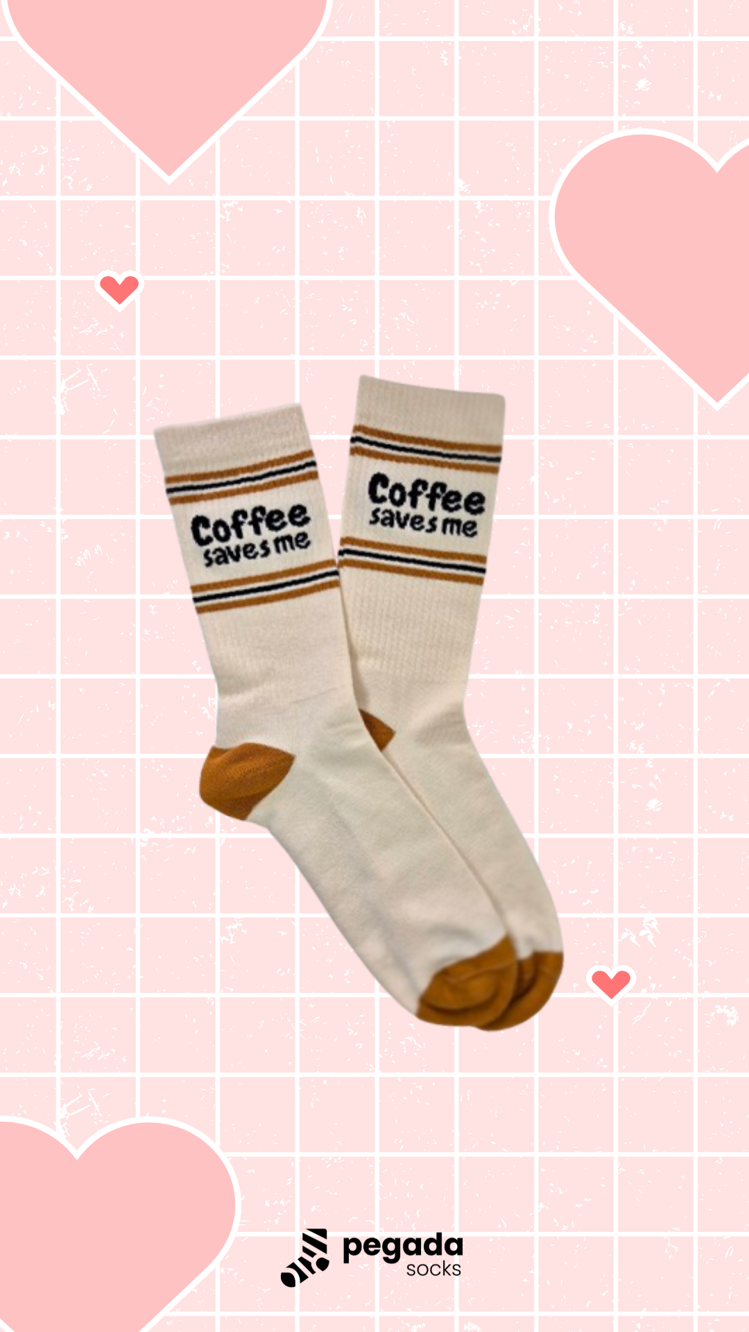 Coffee saves me  - Sportsocken