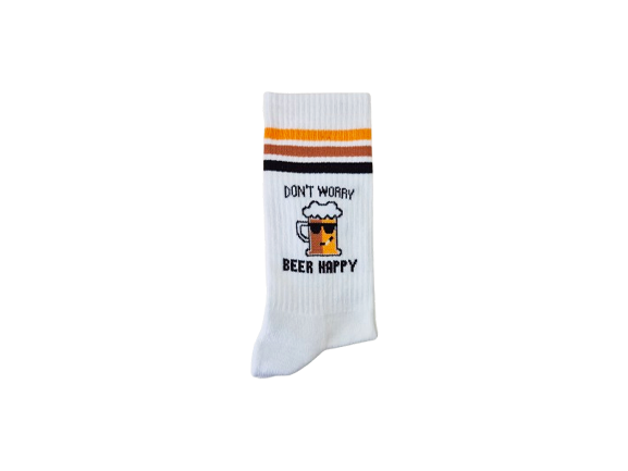 Don't Worry, Beer Happy - Sportsocken