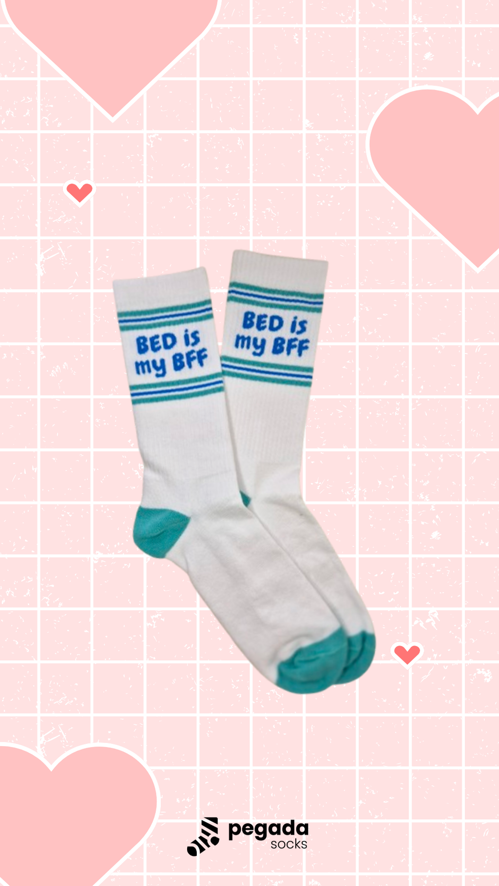 Bed is my Bff - Sports Socks