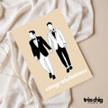 Wedding Men | Postcard