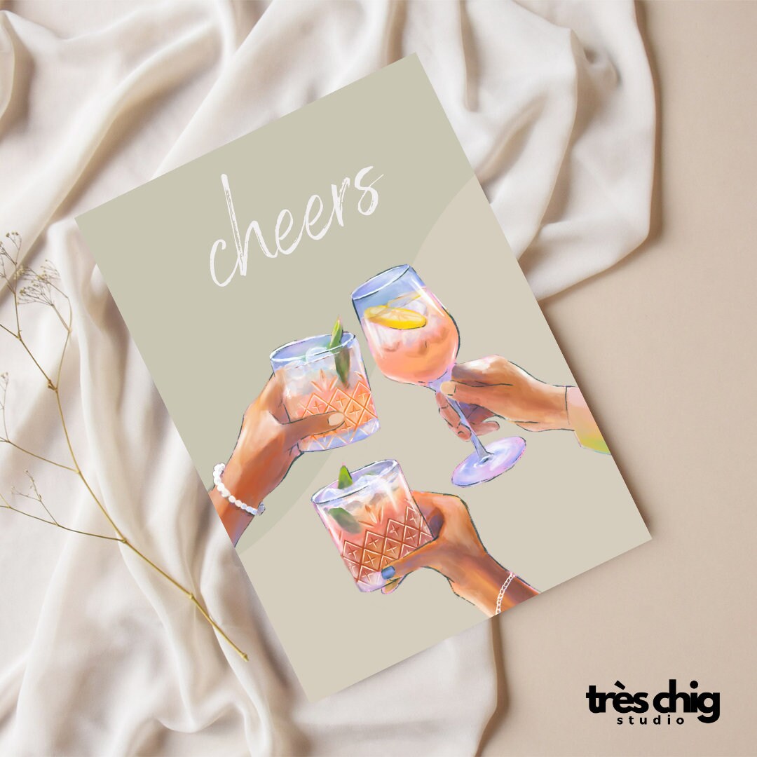 Cheers | Postkarte