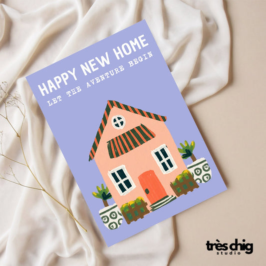 Happy New Home | Postkarte