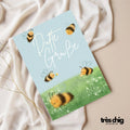 Dufte Grüße Biene | Postkarte