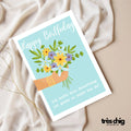 Happy Birthday as beautiful as you are | Postcard