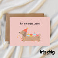 To a Long Life Dachshund | Postcard